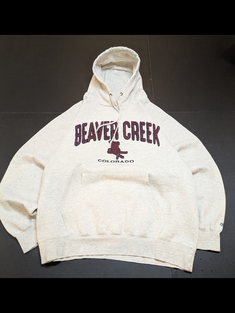 Beaver Creek Colorado Hoodie Sweatshirt - Cream